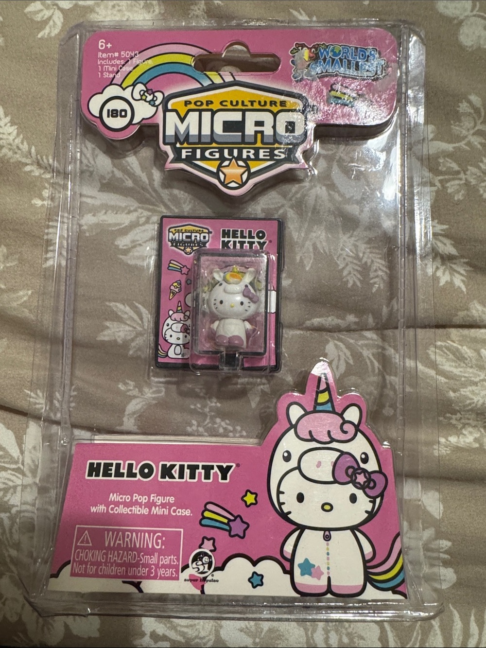 Sanrio Hello Kitty Unicorn Micro Pop Figure - Pink & White